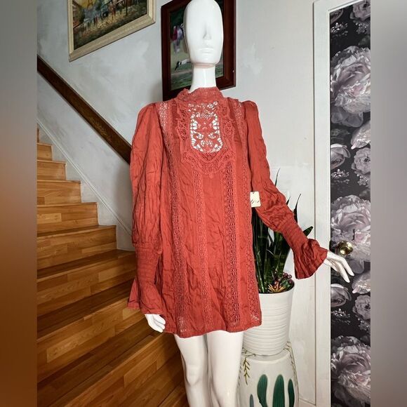 New Free People x FP One Vienna Mini Dress/size XS - Picture 4 of 8